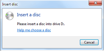 insert disk