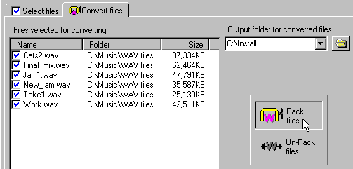 برنامج wavezip