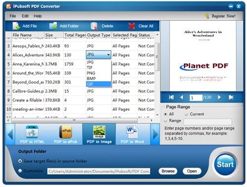 برنامج iPubsoft PDF Converter